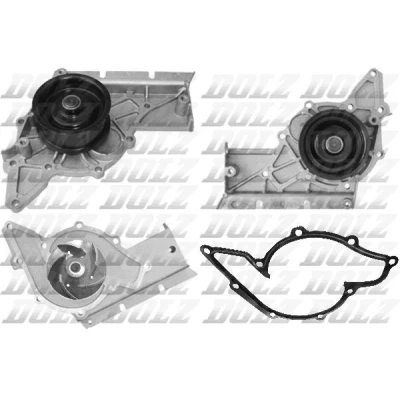 Afbeelding van DOLZ A201 Waterpomp AUDI: A4 B7 Avant, A8 D3, B6 Saloon