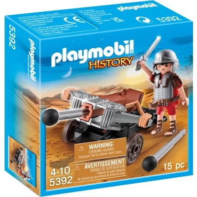 Afbeelding van Playmobil Romeinse soldaat met ballista 5392