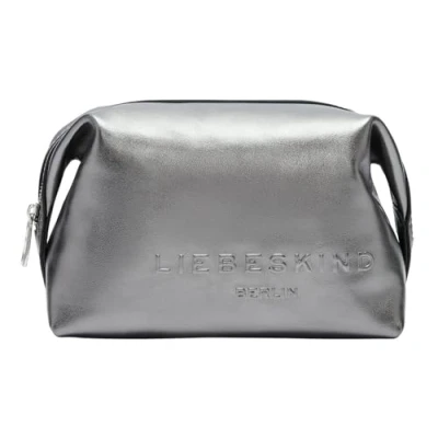 Afbeelding van Liebeskind Berlin Elvira Beauty Toilettas, Dames, Maat: One Size, Silver stone