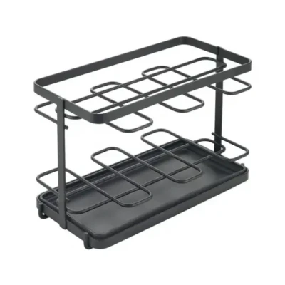 Afbeelding van Metaltex Tokyo Line Rek Voor Messen En Snijplanken 16X12X22 Cm Zwart
