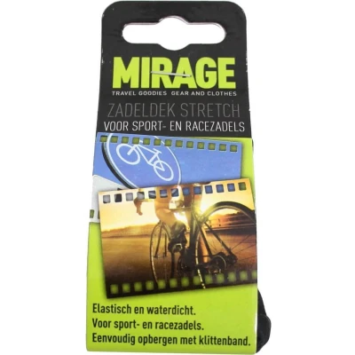 Afbeelding van Zadeldek Mirage Sport/Race van stretch nylon zwart