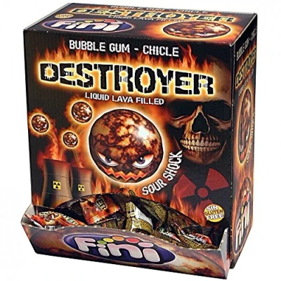 Afbeelding van Fini Kauwgom Bubble Gum Destroyer 200 stuks