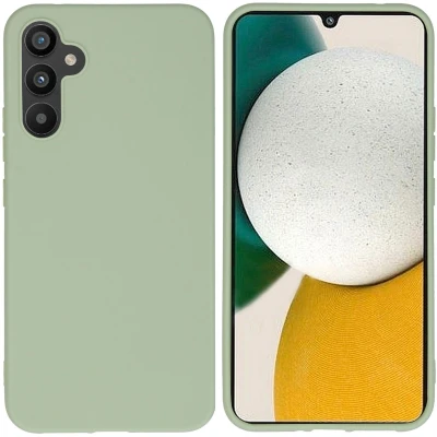 Afbeelding van iMoshion Hoesje Geschikt voor Samsung Galaxy A34 (5G) Siliconen Color Backcover groen
