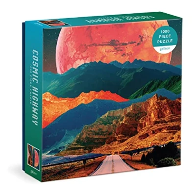 Afbeelding van Cosmic Highway 1000 stukjes puzzel in een vierkante doos