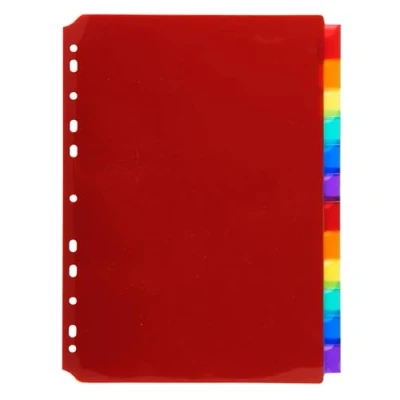 Afbeelding van Exacompta 3912E 10x Intercal. onglets pe