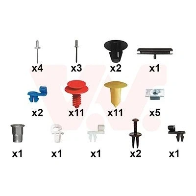 Afbeelding van VAN WEZEL 1604799 Montageset, deur