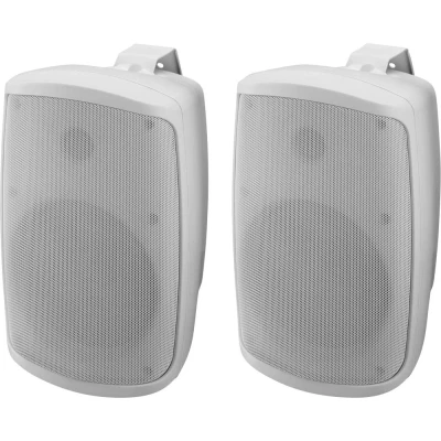 Afbeelding van Monacor Wall 06SET/WS On speaker Wit 50 W 70 Hz 20000 1 paar