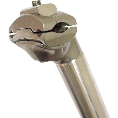 Afbeelding van Zadelpen ATB ø26,8mm / 350mm aluminium zilver