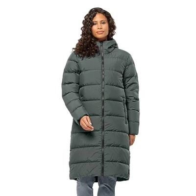 Afbeelding van Jack Wolfskin Frozen Palace COAT Donsjas, Dames, Maat: Small, Slate green