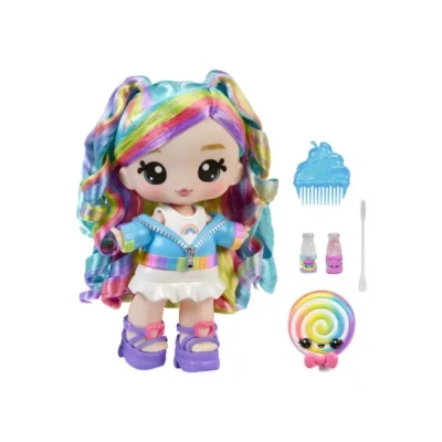 Afbeelding van Yummiland x PEEPS Lip Gloss pop Goldie Mallows 1 met personaliseerbare kleding en lipgloss set unieke kleur, geur transparante basis, voor kinderen vanaf 4 jaar