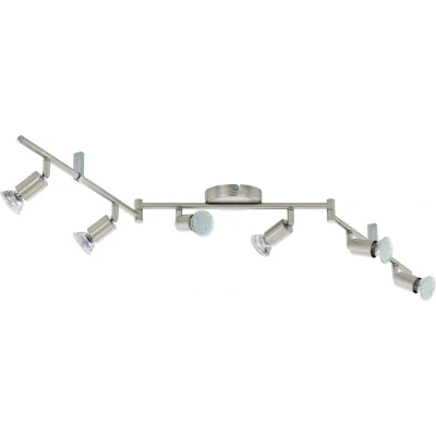 Afbeelding van EGLO Buzz Plafondspots 6 Lichts LED Nikkel Mat
