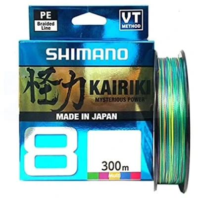 Afbeelding van Shimano Fishing Kariki 8 Gevlochten Vislijn 300 M Veelkleurig 0.190 mm