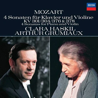 Afbeelding van Arthur Grumiaux, Clara Haskil Mozart: 4 Violin Sonatas For Piano And Violin, Nos (CD)