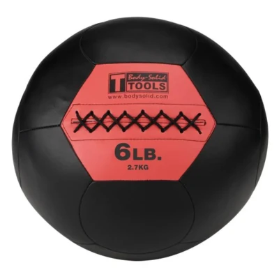 Afbeelding van Body Solid Soft Medicine Balls Wall Crossfit Zwart Rubber