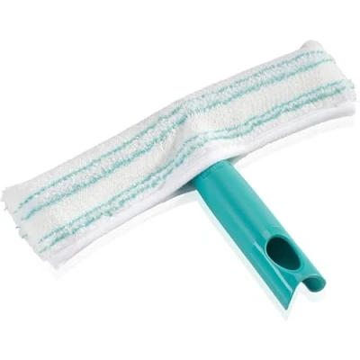 Image de Leifheit mouilleur vitre Window Washer M, lave en molleton pour vitres, cadres et rebords de fenêtres, avec Click System, largeur 26 cm, Vert