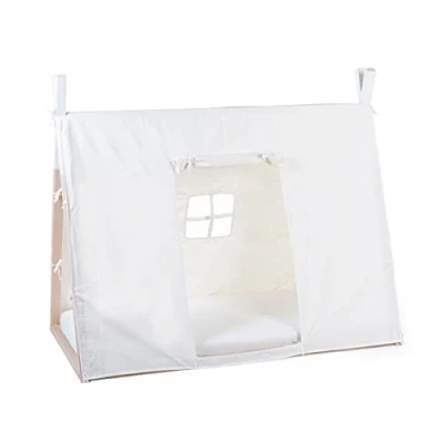Image de CHILDHOME Toile De Lit Tipi 70x140cm Blanc