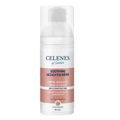 Afbeelding van Celenes by Sweden Cloudberry Relaxing Gezichtscrème Droge/Gevoelige Huid 50ML
