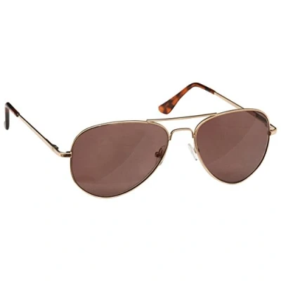 Afbeelding van The Reading Glasses Leesbril, goud, zon, frame, metaal, UV400, mannen/vrouwen, S8 9 +2,50, Goud