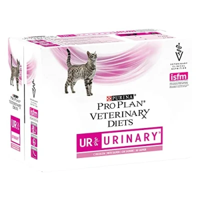 Afbeelding van Pro Plan Veterinary Diets Feline Ur Pouch Zalm 10 x 85 g