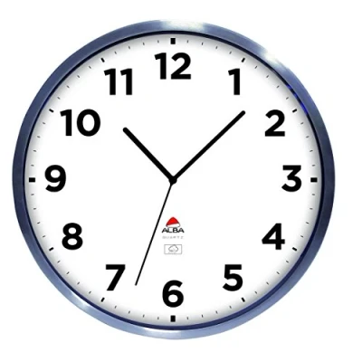 Image de Horloge quartzØ 35,5 cm radio pilotée extérieur Alba
