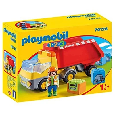Afbeelding van Playset 1.2.3 Construction Playmobil 70126 (6 pcs)