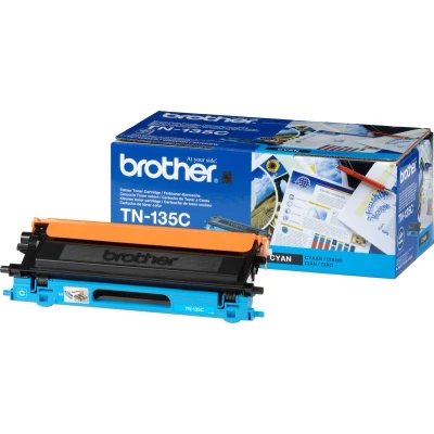 Afbeelding van Brother TN 135C Toner Cyaan Hoge capaciteit