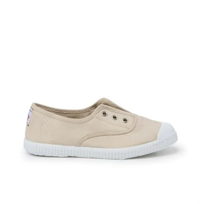 Afbeelding van zapatillas lona punta goma sin cordes Pisamonas talla, ECRU, 28 EU