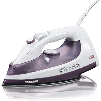 Image de SEVERIN BA 3210 fer à vapeur semelle : céramique