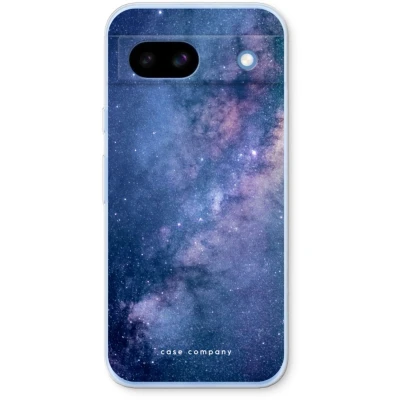 Afbeelding van Case Company® hoesje geschikt voor Google Pixel 8a Nebula Soft Cover Telefoonhoesje Bescherming aan alle Kanten en Schermrand