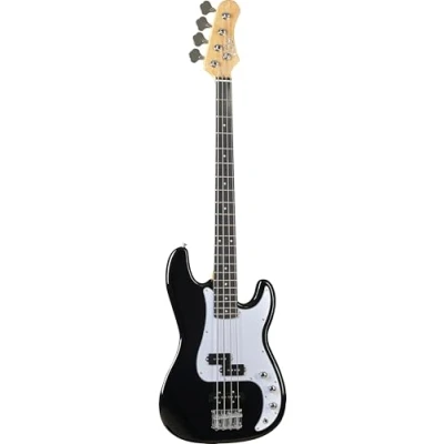 Afbeelding van EKO VPJ280 Black elektrische basgitaar