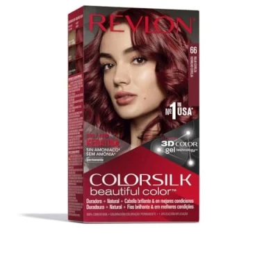 Afbeelding van Permanente Kleur Revlon Colorsilk Nº 66 Cherry red Geen ammoniak