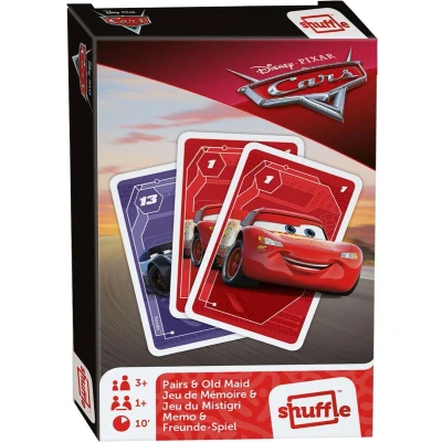 Afbeelding van Shuffle Kaartspel 2 in 1 Disney Pixar Cars Karton 25 delig