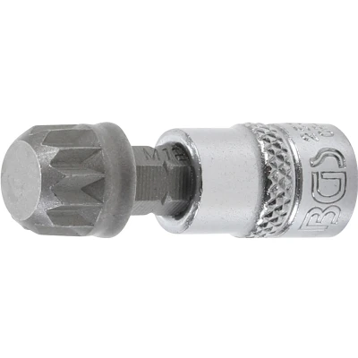 Afbeelding van BGS Dopsleutelbit 1/4&quot; veeltand (voor XZN) M12