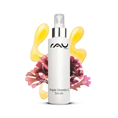 Afbeelding van RAU Triple Vitamin C Serum 100 ml concentraat met drie verschillende vitamine zuren anti age rijpe huid droge voor een stralende