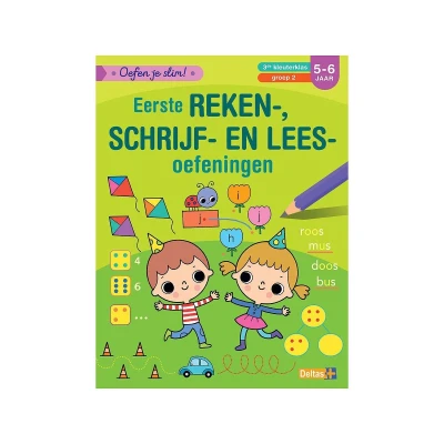 Afbeelding van Uitgeverij deltas eerste reken , schrijf en leesoefeningen