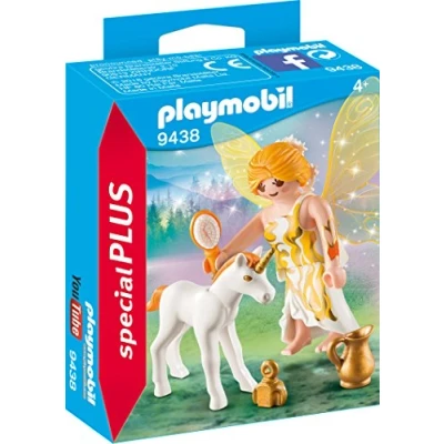 Image de Playmobil Fairies Special Plus 9438 Fée et bébé licorne