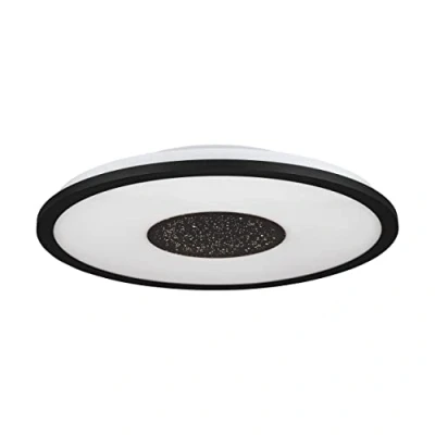 Afbeelding van EGLO Marmorata Plafondlamp LED Ø 45 cm ZwartWit