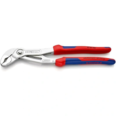 Image de KNIPEX 87 05 300 Cobra Pince à pompe eau High tech avec poignées multi composants chromées mm