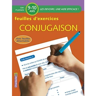 Afbeelding van Les devoirs Feuilles d&#039;ex. Conjugaison (9 10 a.)