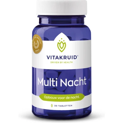 Afbeelding van VitaKruid Multi Nacht 30 tabletten