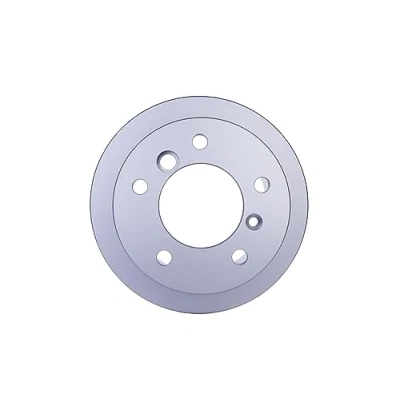 Afbeelding van HELLA PRO High carbon 8DD 355 128 401 Remschijf 258 12 05/07 130 volledig Gecoat Zonder wielbevestigingsbout, wielnaaf