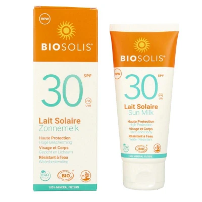 Afbeelding van Biosolis Face &amp; Body Sun Milk SPF30 100ml