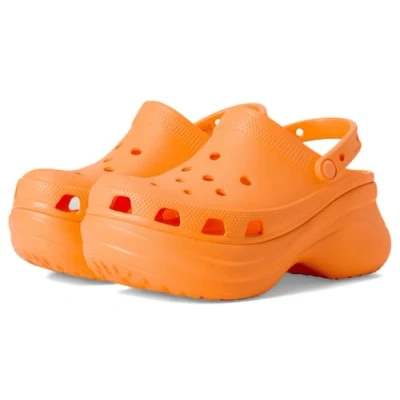 Afbeelding van Crocs BAE Muiltjes met hak, Dames, Maat: 37/38, Orangesicle Kunststof