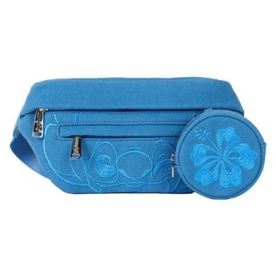 Image de Sac banane ville Funko Loungefly Disney Stich Fanny Bleu