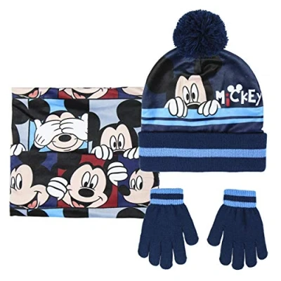 Afbeelding van Disney Muts, handschoenen en nekwarmer Mickey Mouse