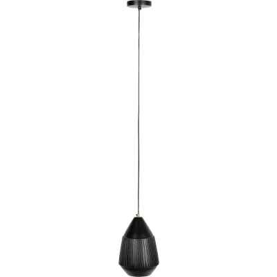 Afbeelding van Housecraft Living Aysa Hanglamp Lang Zwart