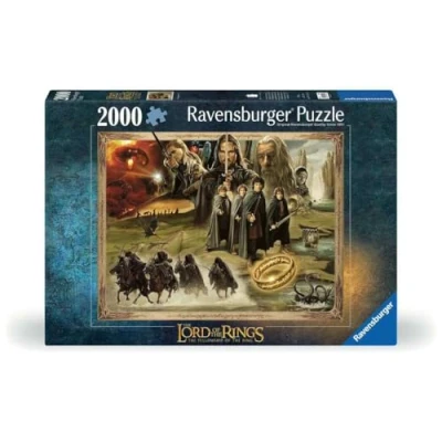Image de Puzzle Ravensburger La Communauté de l&#039;anneau Le Seigneur des anneaux 2000 pièces