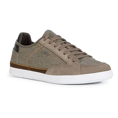 Afbeelding van Geox U Walee A, sneakers, laag, voor heren, Bruin Taupe C6029