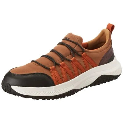 Afbeelding van Geox Oliviera GRIP Sneakers laag, Dames, Maat: 38, Beige black Leer en textiel
