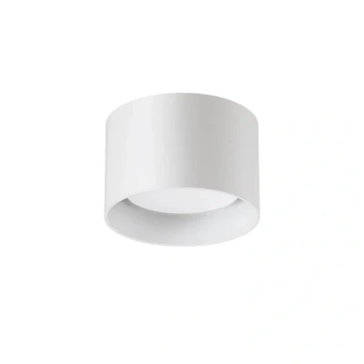 Afbeelding van Ideal Lux downlight Spike Rond, wit, aluminium, Ø 10 cm